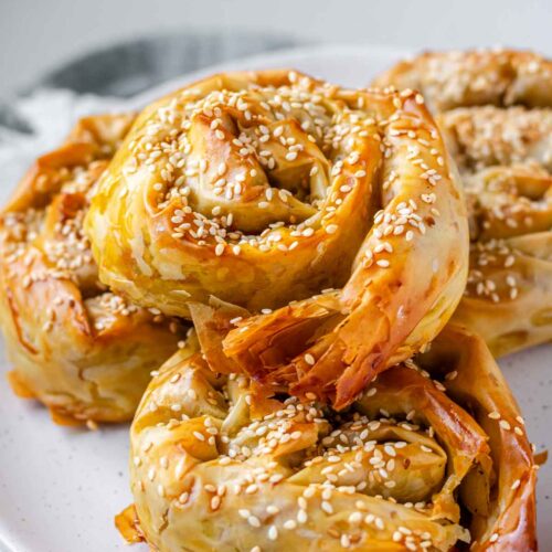 carrot feta phyllo rolls 20