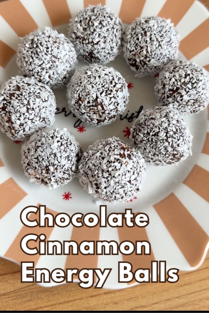 chocolate cinnamon bliss balls recipe