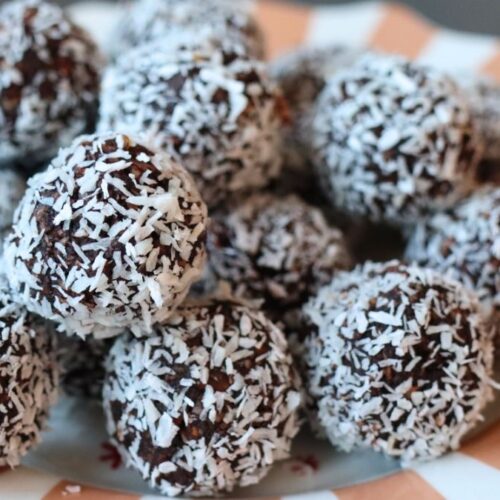 chocolate coconut bites healthy easy recipe