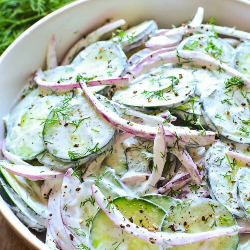 creamy cucumber salad 09