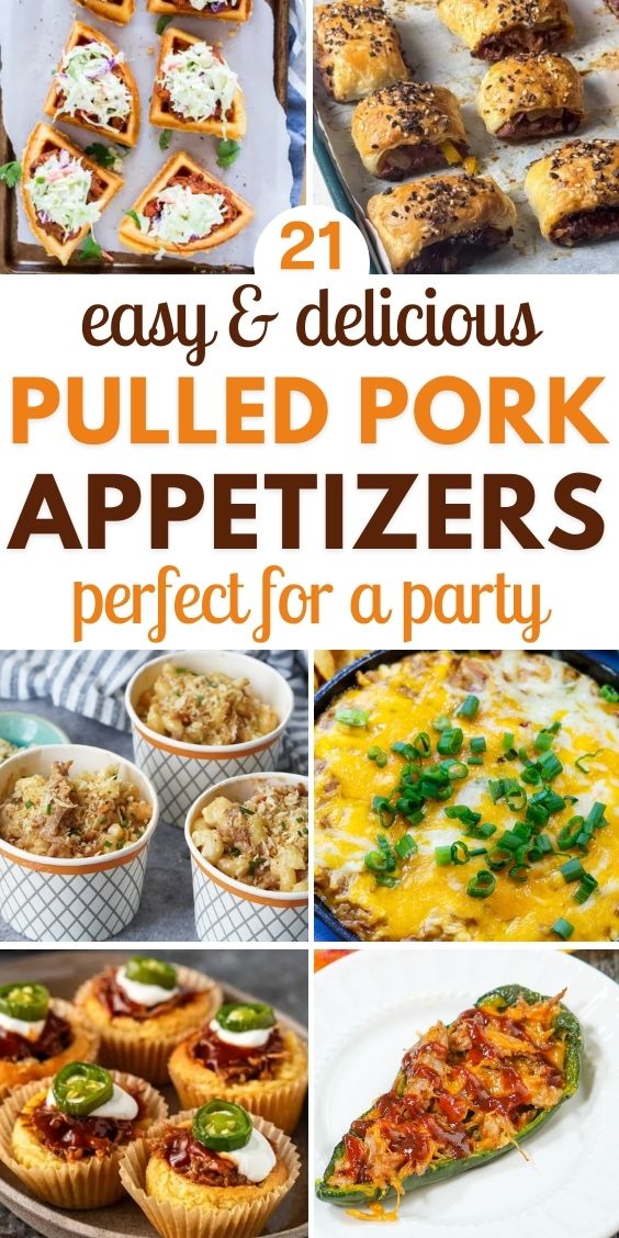 easy appetizers with pulled pork