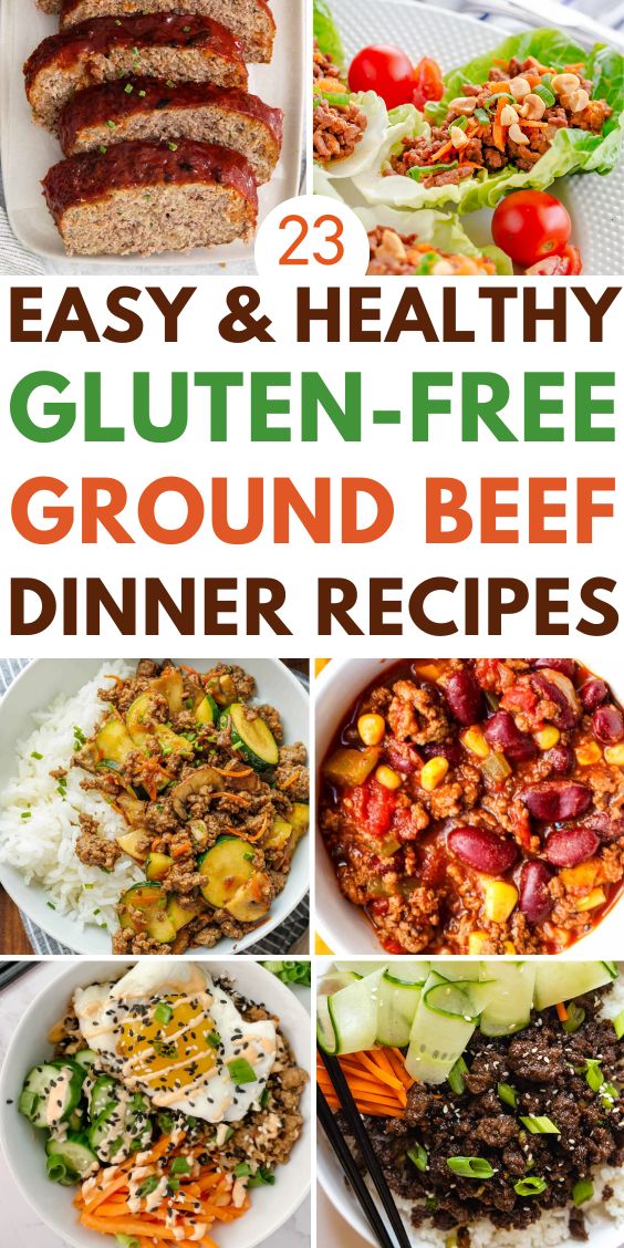 easy gluten free ground beef recipes for dinner
