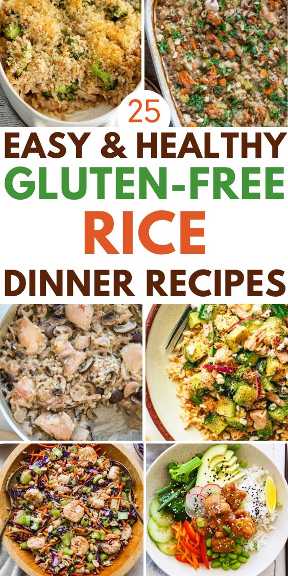 easy gluten free rice dinner recipes