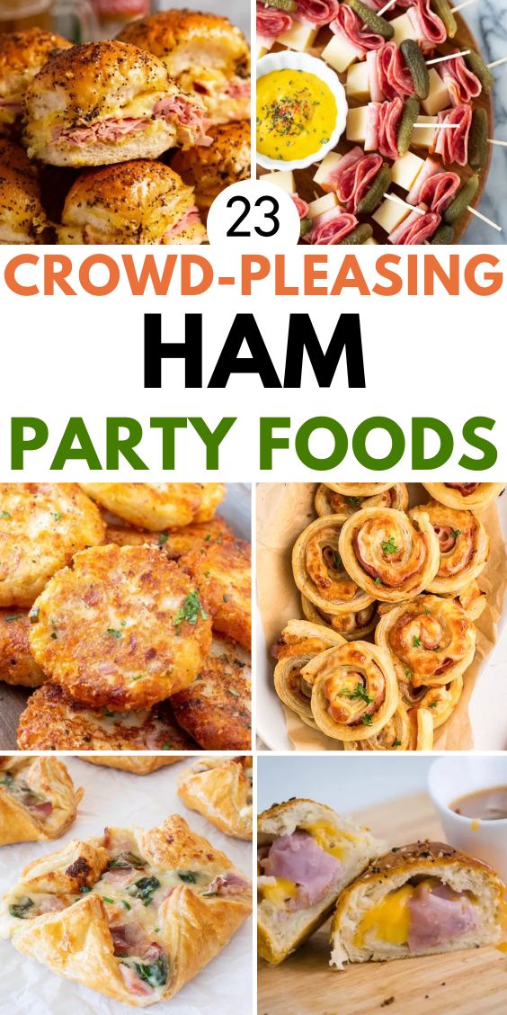 easy ham appetizers for a party