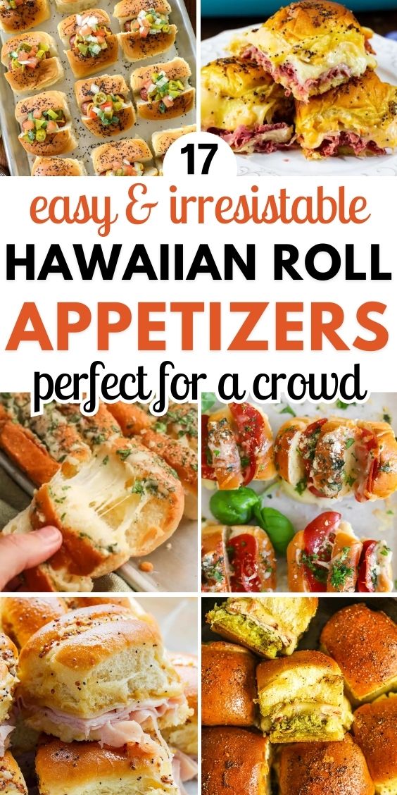 easy hawaiian roll appetizer ideas