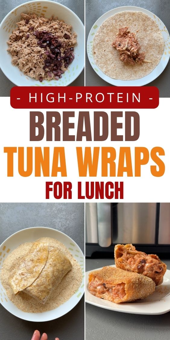 easy high protein tuna wraps recipe for lunch