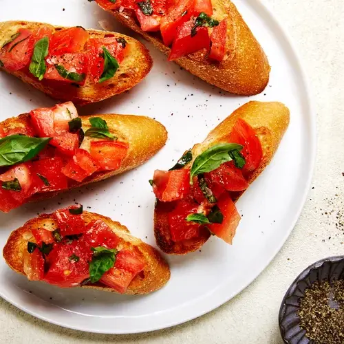 easy vegan bruschetta recipe 3378349 hero 01 7fd42dade8a044f78f6403263416d54e