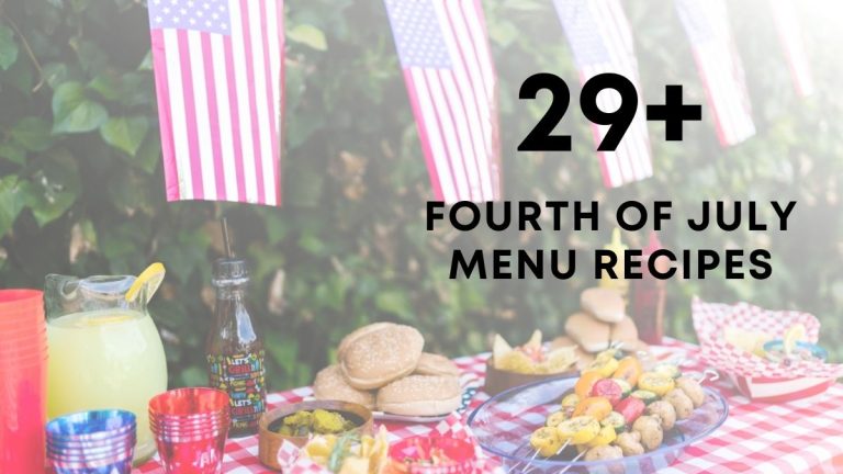 Delicious 4th of July Menu Ideas
