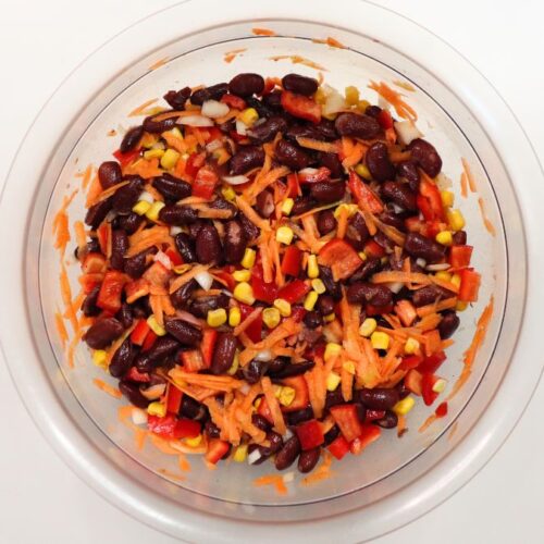 healthy kidney bean salad