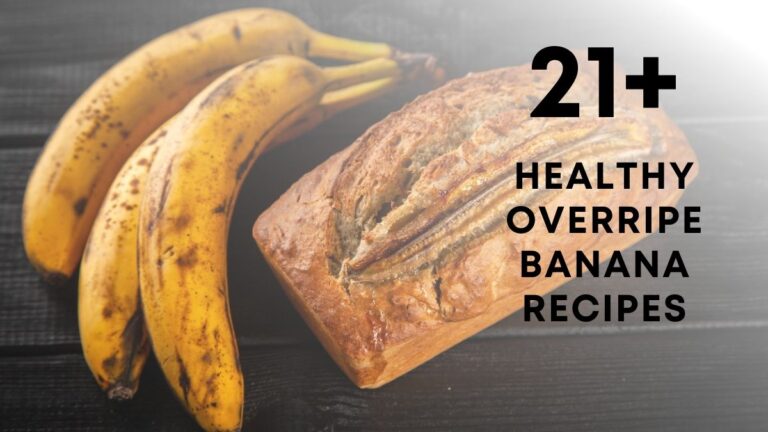 Healthy Overripe Banana Recipes