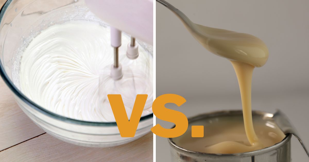 heavy Cream vs Condensed Milk