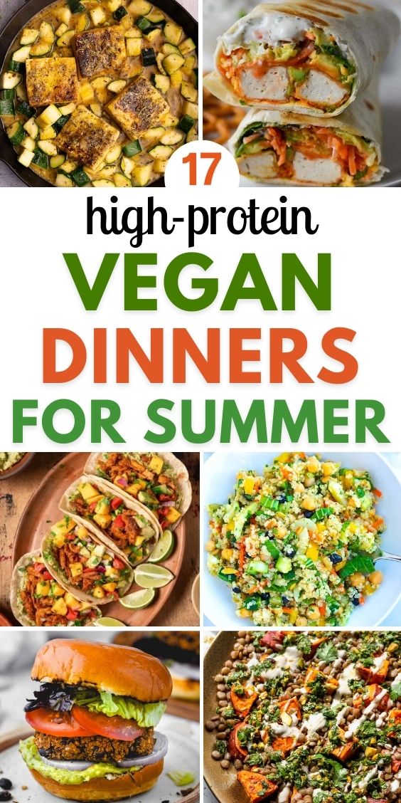 high protein summer vegan dinner recipes