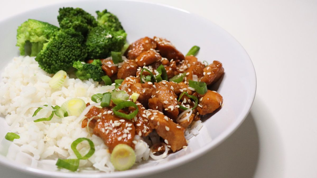 honey and soy sauce chicken photo
