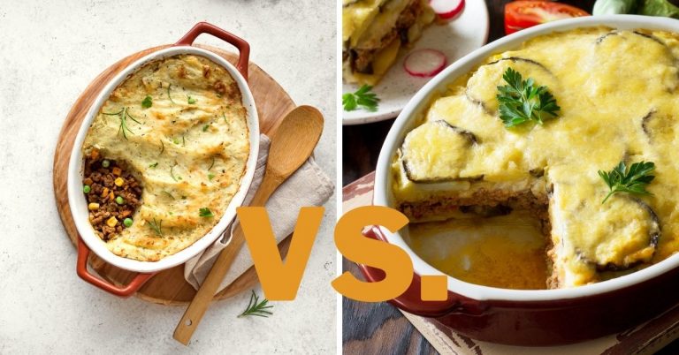 Shepherds pie vs Moussaka