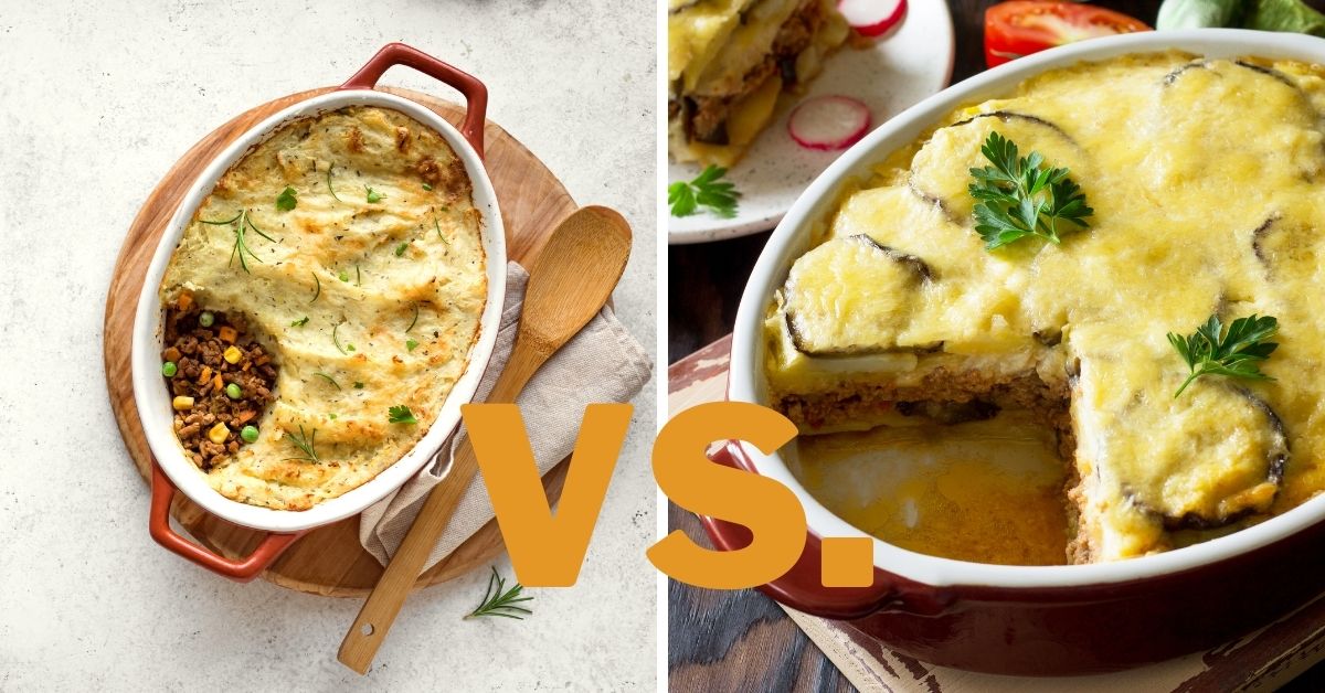 Shepherds pie vs Moussaka