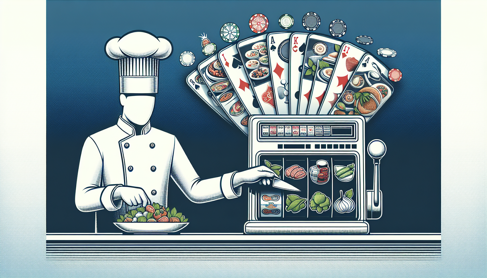 Chef Preparing Gourmet Meal