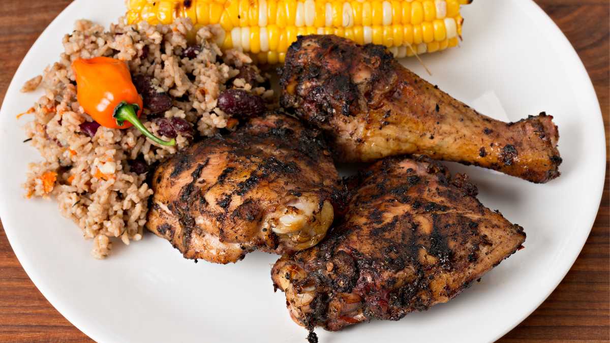jerk chicken jamaican national dish