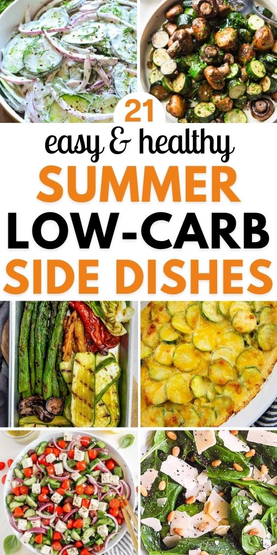low carb Healthy Summer side dish ideas