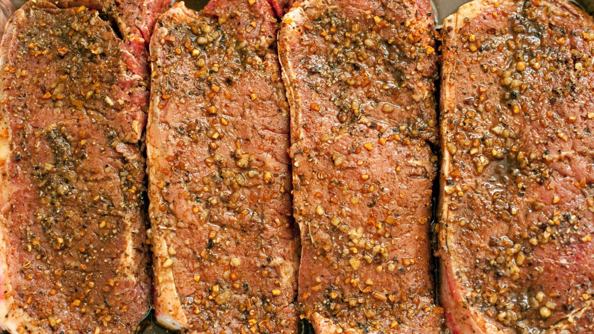 meat in carrot soy sauce garlic honey and lime marinade