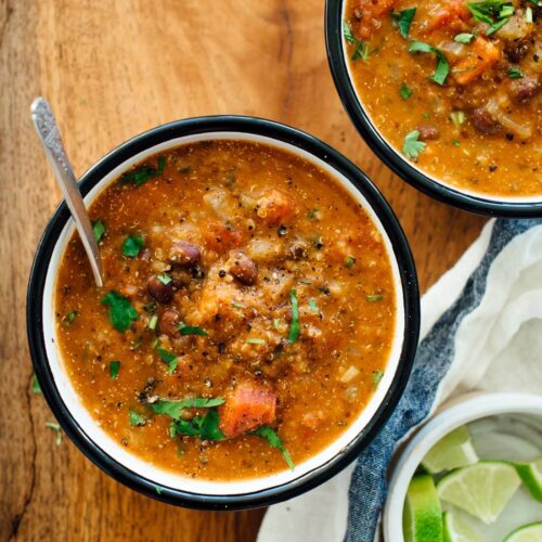 mexican quinoa soup