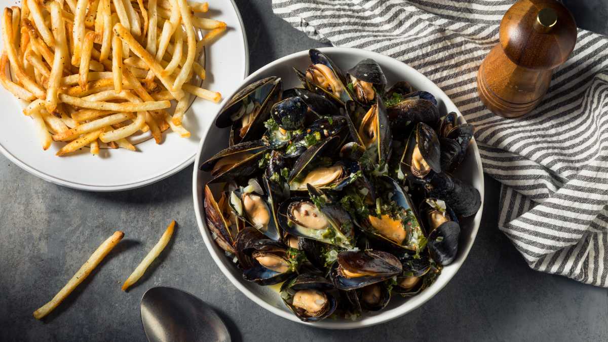 moules frites