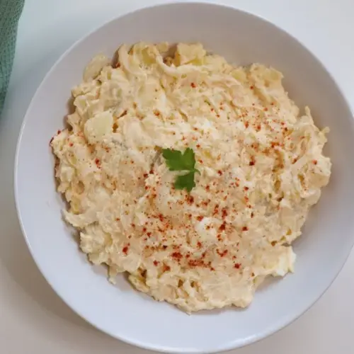 potato salad with eggs and sour cream recipe