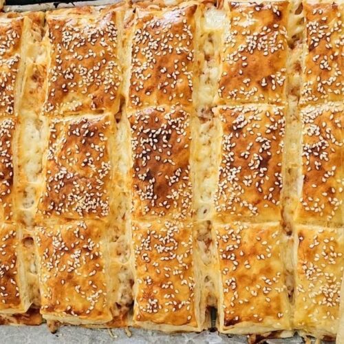 puff pastry pizza bites