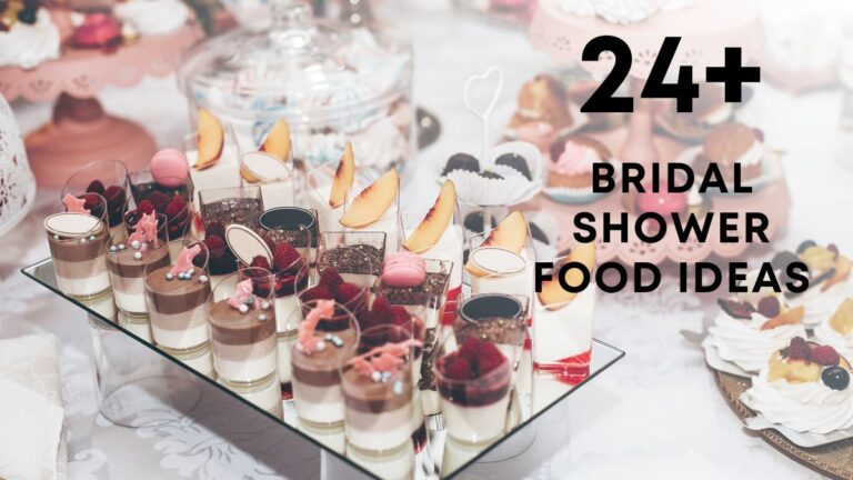 tasty bridal shower food ideas