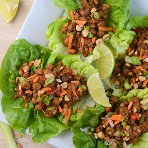 vegan lettuce wraps 4