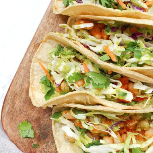 vegan white bean tacos jalapeno cilantro sauce 4 683x1024 1