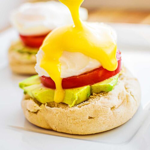 vegetarian eggs benedict 1