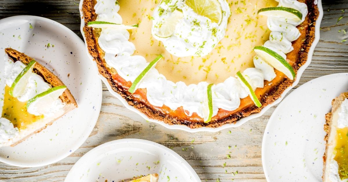 what does key lime pie taste like