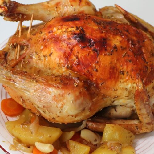 whole roast stuffed chicken
